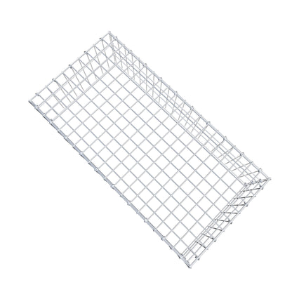 Fourche rapportée type 3 100 cm x 30 cm x 50 cm (L x H x P), mailles 5 cm x 10 cm, anneau C