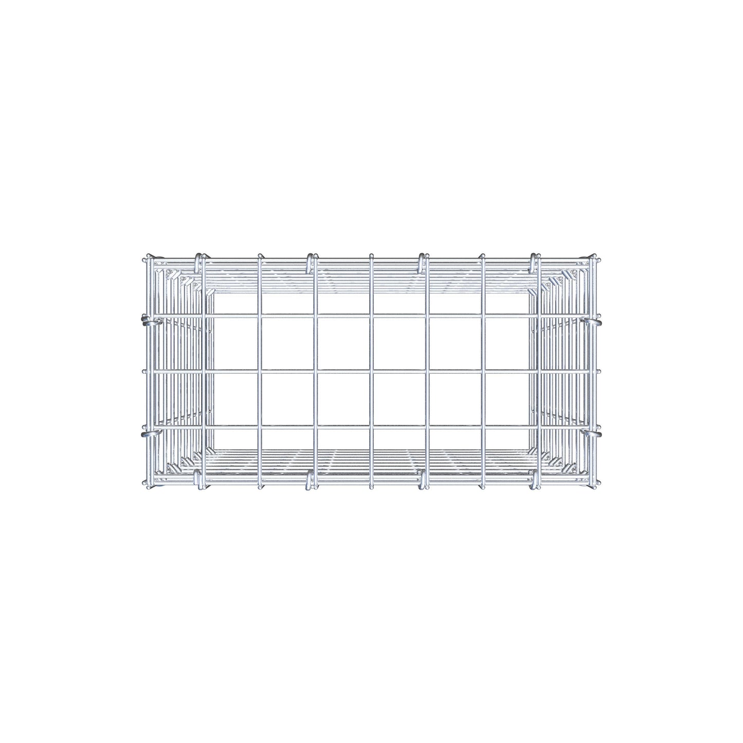 Toegevoegde pool type 3 50 cm x 40 cm x 20 cm (L x H x D), maaswijdte 5 cm x 5 cm, C-ring