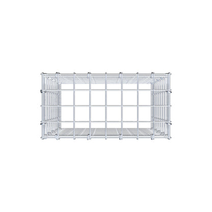 Toegevoegde pool type 3 50 cm x 40 cm x 20 cm (L x H x D), maaswijdte 5 cm x 5 cm, C-ring