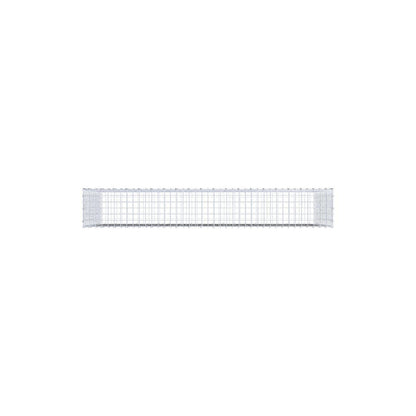 Gabião 200 cm x 100 cm x 30 cm (C x A x P), malhagem 5 x 5 cm, anel espiral