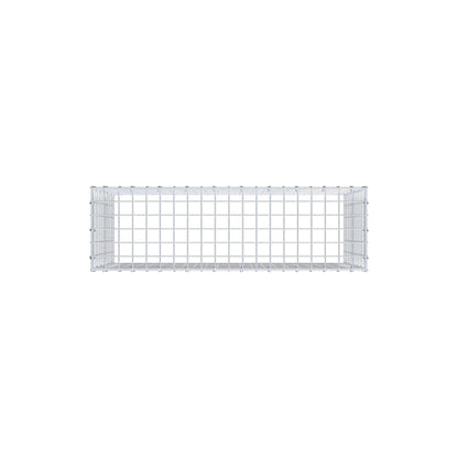 Type 3 oplegkorf 100 cm x 60 cm x 30 cm (L x H x D), maaswijdte 5 cm x 5 cm, C-ring