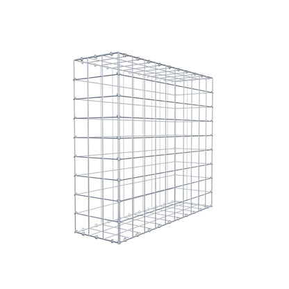 Gabião 100 cm x 90 cm x 30 cm (C x A x P), malhagem 10 cm x 10 cm, anel C