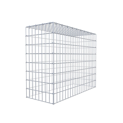 Fourche rapportée type 3 100 cm x 80 cm x 40 cm (L x H x P), mailles 5 cm x 10 cm, anneau C