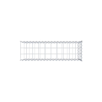 Anbaugabione Typ 2 100 cm x 40 cm x 30 cm (L x H x T), Maschenweite 10 cm x 10 cm, Spirale
