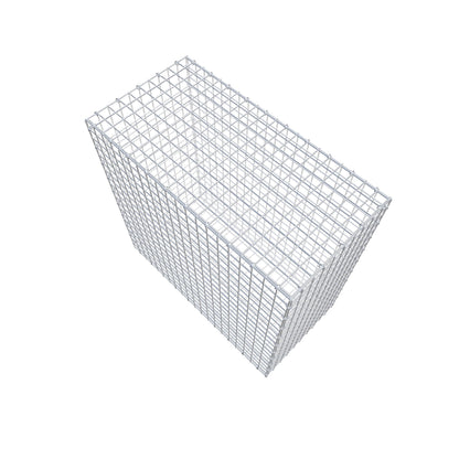 Gabion 100 cm x 100 cm x 50 cm (L x H x D), mesh size 5 cm x 5 cm, C-ring