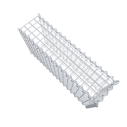 Extra gabion typ 2 80 cm x 40 cm x 20 cm (L x H x D), maskstorlek 5 cm x 5 cm, spiral
