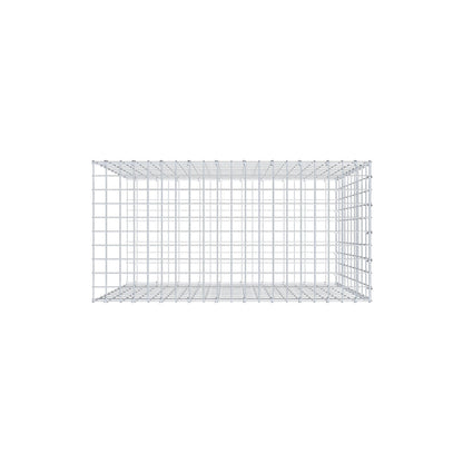 Gabião Tipo 2 100 cm x 100 cm x 50 cm, malhagem 5 cm x 10 cm, anel C