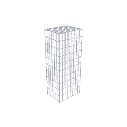 Fourche rapportée type 3 100 cm x 30 cm x 40 cm (L x H x P), mailles 5 cm x 10 cm, anneau C