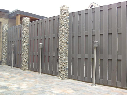 Gabionensäule eckig 22 cm x 22 cm, 200 cm Höhe, MW 5 cm x 5 cm