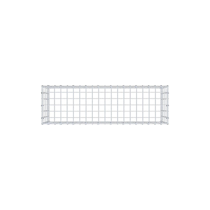 Fourche rapportée type 3 100 cm x 40 cm x 30 cm (L x H x P), mailles 5 cm x 10 cm, anneau C