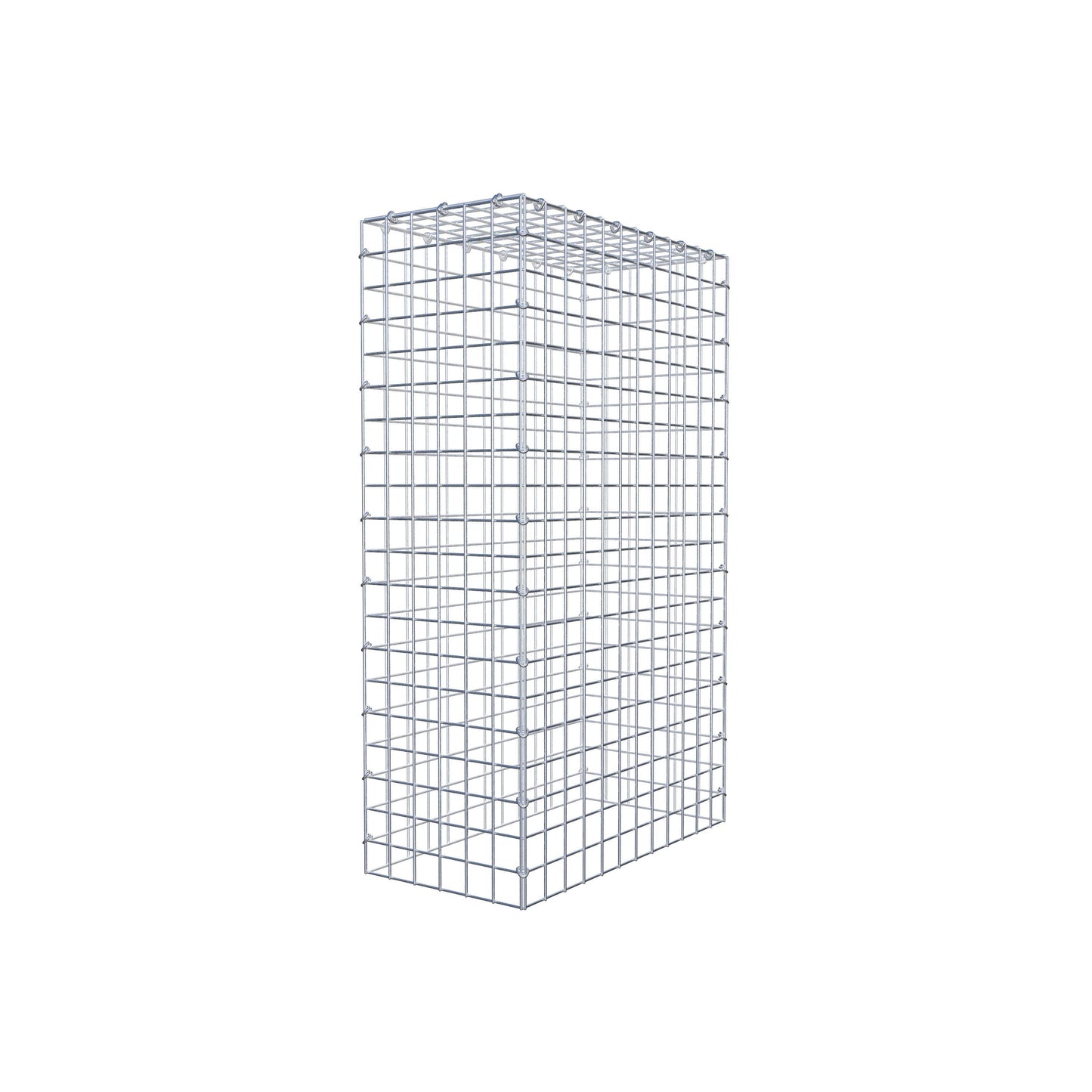 Type 3 oplegkorf 100 cm x 60 cm x 30 cm (L x H x D), maaswijdte 5 cm x 5 cm, C-ring