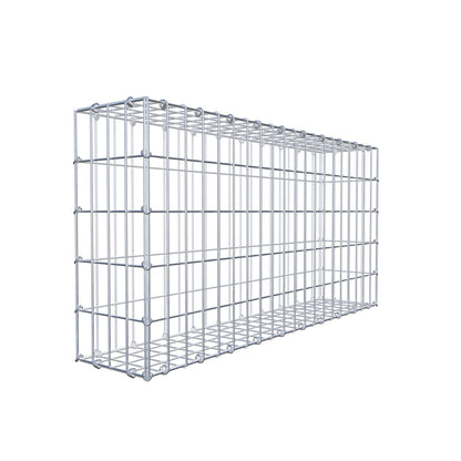 Gabione 100 cm x 50 cm x 20 cm (L x H x T), Maschenweite 5 cm x 10 cm, C-Ring