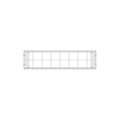 Gabião Tipo 3 80 cm x 40 cm x 20 cm (C x A x P), malhagem 10 cm x 10 cm, anel C