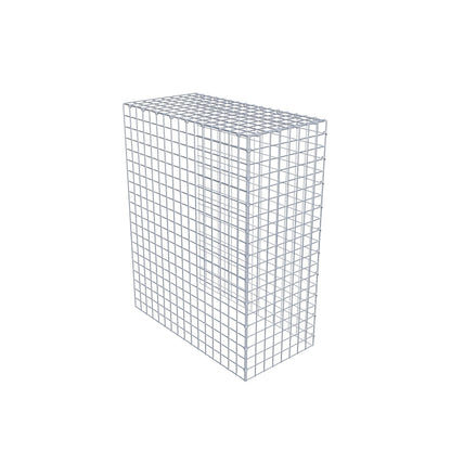Gabião Tipo 4 100 cm x 80 cm x 40 cm (C x A x P), malhagem 5 cm x 5 cm, anel C