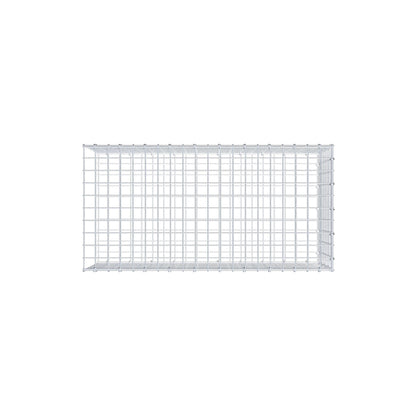 Anbaugabione Typ 2 100 cm x 40 cm x 50 cm (L x H x T), Maschenweite 5 cm x 5 cm, C-Ring