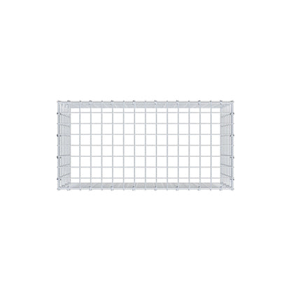 Fourche rapportée type 3 80 cm x 40 cm x 40 cm (L x H x P), mailles 5 cm x 5 cm, anneau C