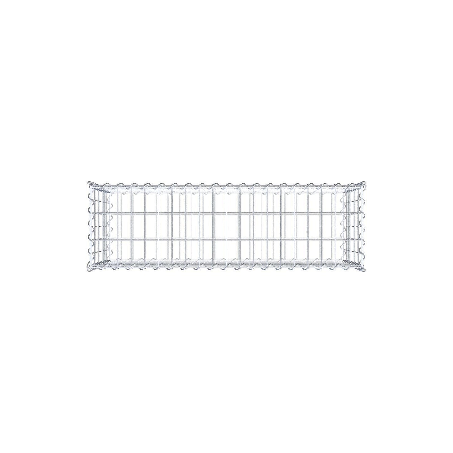 Economy set 3x schanskorf 100 cm x 50 cm x 30 cm (L x H x D), maaswijdte 5 cm x 10 cm, spiraal