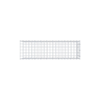 Anbaugabione Typ 2 100 cm x 40 cm x 30 cm, Maschenweite 5 cm x 10 cm, C-Ring