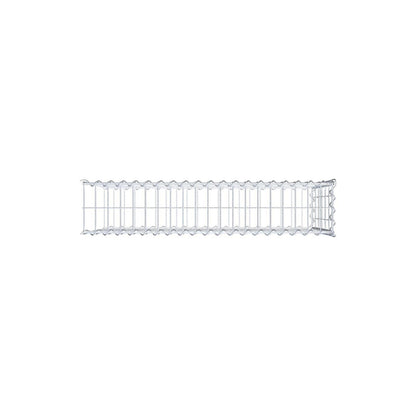 Grown-on gabion type 2 100 cm x 60 cm x 20 cm (L x H x D), mesh size 5 cm x 10 cm, spiral