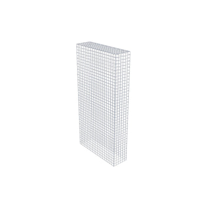 Fourche rapportée type 3 200 cm x 100 cm x 30 cm (L x H x P), mailles 5 cm x 5 cm, anneau C