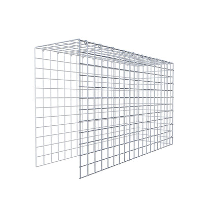 Gabião Tipo 4 100 cm x 60 cm x 30 cm (C x A x P), malhagem 5 cm x 5 cm, anel C