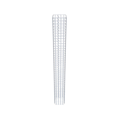 Gabionensäule eckig 22 cm x 22 cm, 200 cm Höhe, MW 5 cm x 5 cm