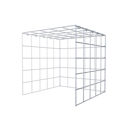 Gabião tipo 4 50 cm x 50 cm x 50 cm (C x A x P), malhagem 10 cm x 10 cm, anel C