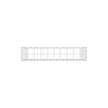 Gabião 100 cm x 60 cm x 20 cm (C x A x P), malhagem 10 x 10 cm, anel espiral