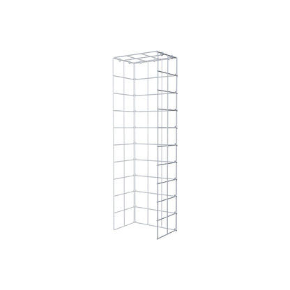 Fourche rapportée type 4 100 cm x 20 cm x 30 cm (L x H x P), maille 10 cm x 10 cm, anneau en C