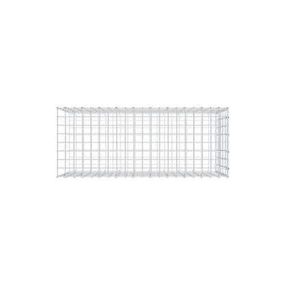 Gabião tipo 2 100 cm x 50 cm x 40 cm, malhagem 5 cm x 10 cm, anel C