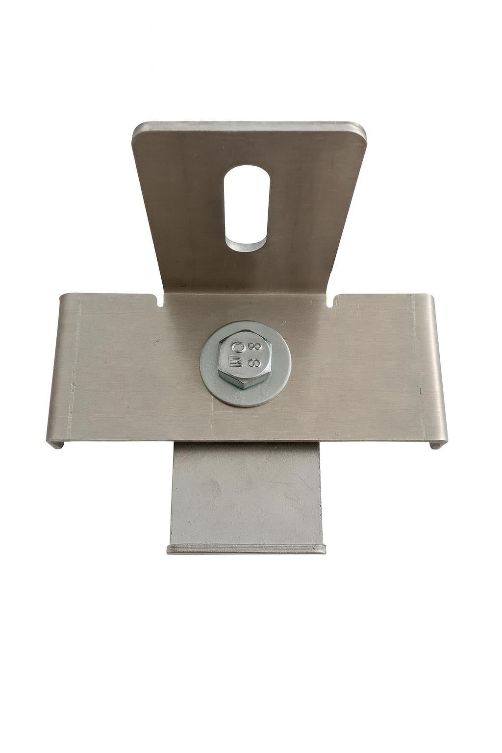Clamp with fence holder Mesh size 10 x 10 cm, aluminum