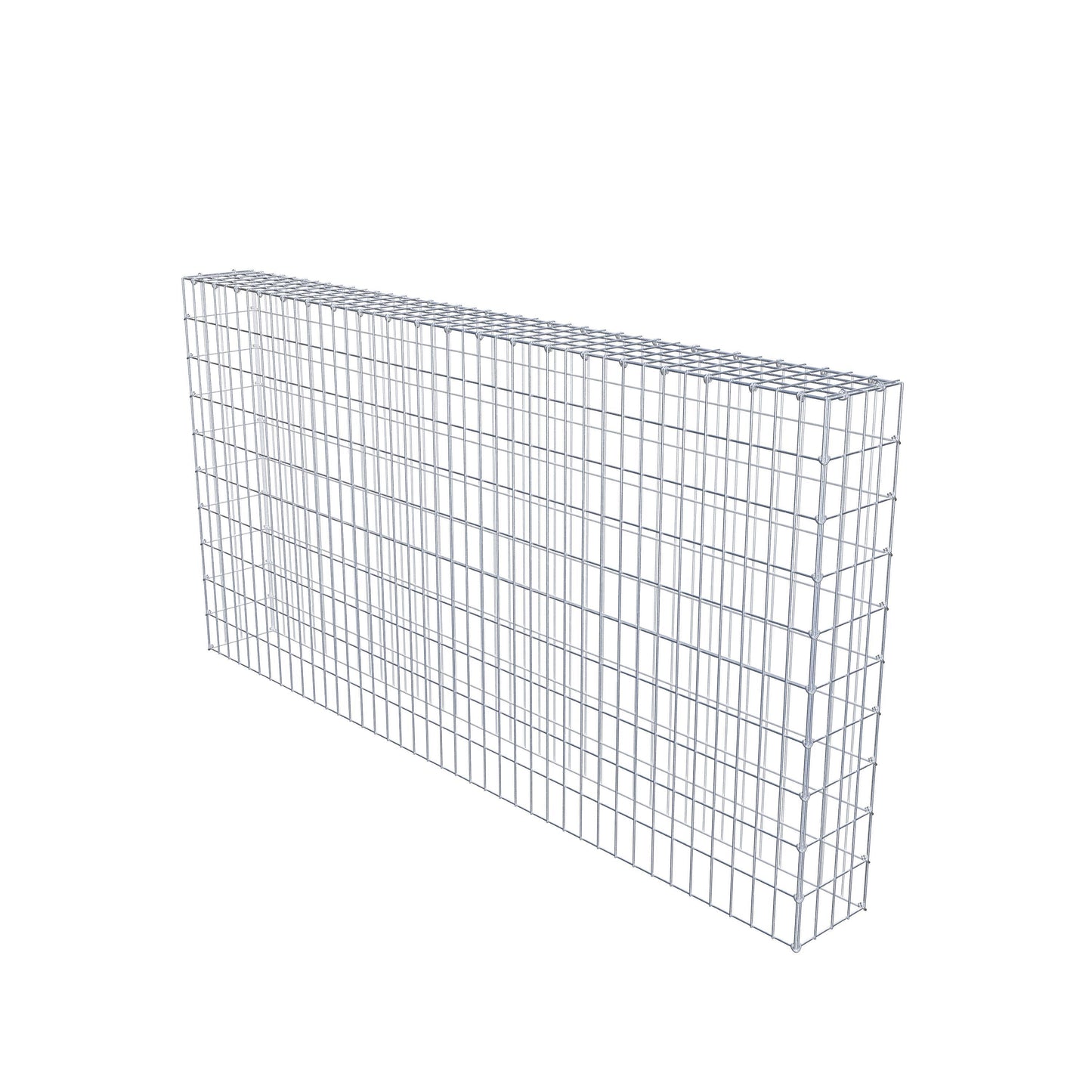 Anbaugabione Typ 3 200 cm x 100 cm x 20 cm (L x H x T), Maschenweite 5 cm x 10 cm, C-Ring