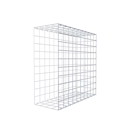 Gabião Tipo 2 100 cm x 100 cm x 40 cm (C x A x P), malhagem 10 cm x 10 cm, anel C