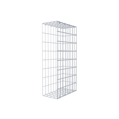 Pile aggiuntivo tipo 2 80 cm x 40 cm x 20 cm, maglia 5 cm x 10 cm, anello a C