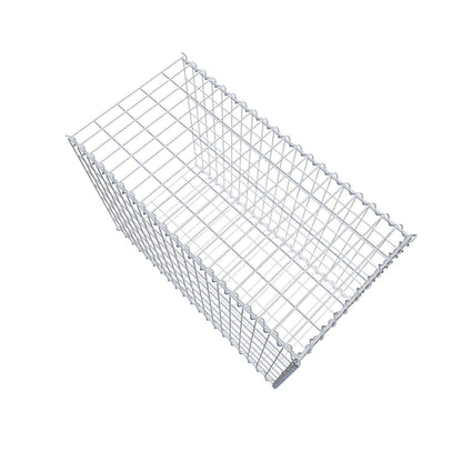 Gabião tipo 2 100 cm x 70 cm x 50 cm (C x A x P), malhagem 5 cm x 10 cm, espiral