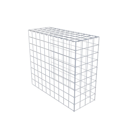 Anbaugabione Typ 4 100 cm x 90 cm x 40 cm (L x H x T), Maschenweite 10 cm x 10 cm, C-Ring