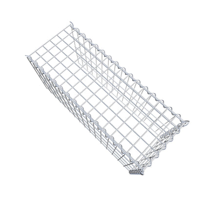 Gabião tipo 4 80 cm x 40 cm x 30 cm (C x A x P), malhagem 5 cm x 10 cm, espiral