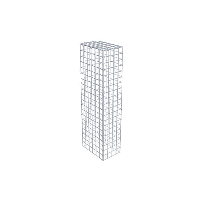 Gavión adicional tipo 3 100 cm x 30 cm x 20 cm (L x A x P), malla 5 cm x 5 cm, anillo en C