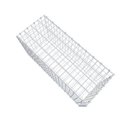 Schanskorf 100 cm x 50 cm x 40 cm (L x H x D), maaswijdte 5 x 10 cm, spiraalring