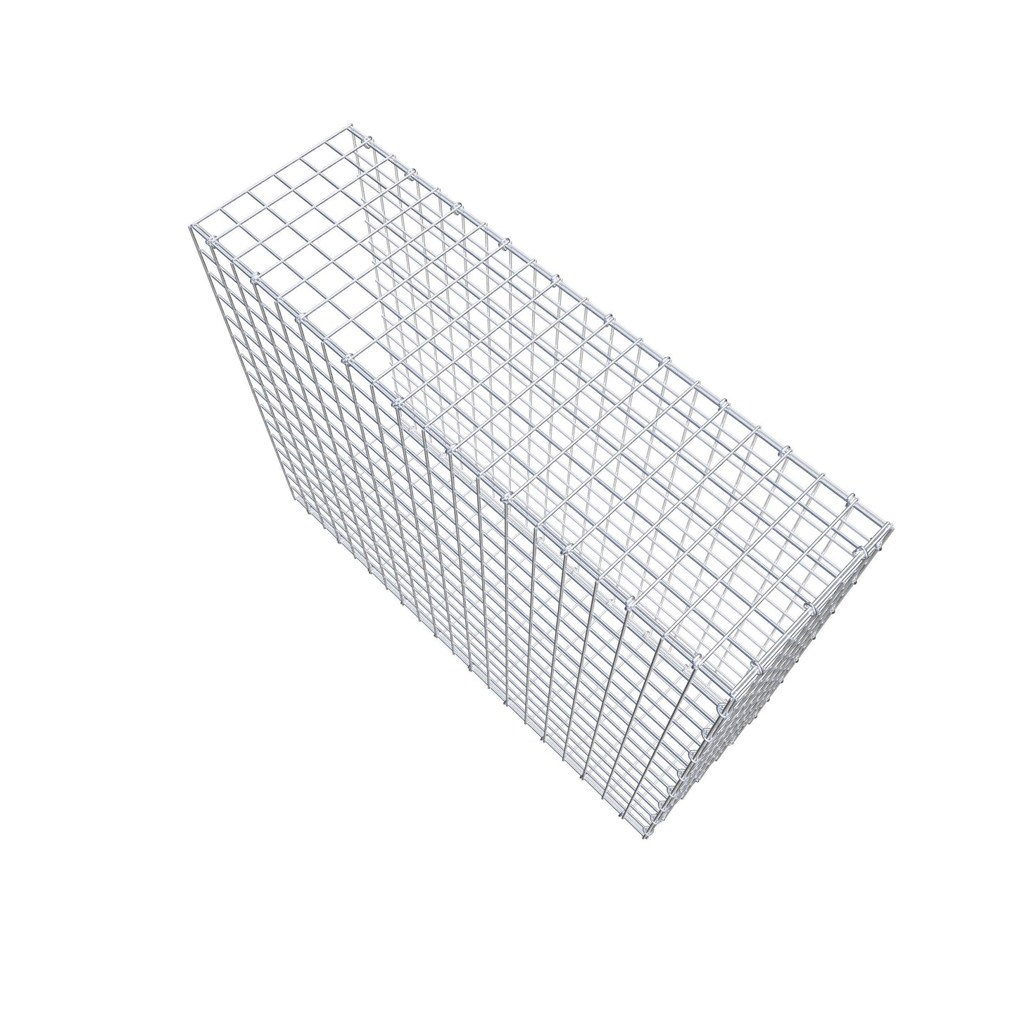 Fourche rapportée type 2 100 cm x 80 cm x 30 cm (L x H x P), mailles 5 cm x 5 cm, anneau C