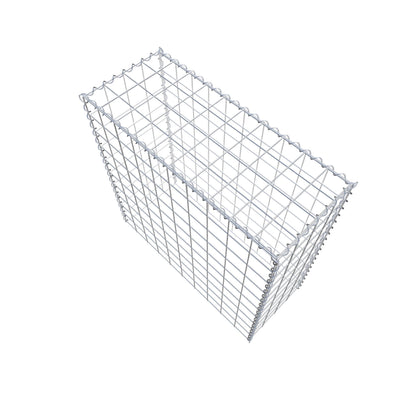 Gabião Tipo 3 100 cm x 100 cm x 40 cm (C x A x P), malhagem 10 cm x 10 cm, espiral