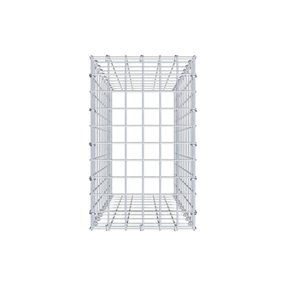 Fourche rapportée type 3 100 cm x 30 cm x 50 cm (L x H x P), mailles 5 cm x 10 cm, anneau C
