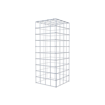 Mounted gabion type 3 100 cm x 40 cm x 40 cm (L x H x D), mesh size 10 cm x 10 cm, C-ring