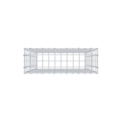 Gabbione aggiuntivo di tipo 3 100 cm x 60 cm x 20 cm (L x H x P), maglia 5 cm x 10 cm, anello a C