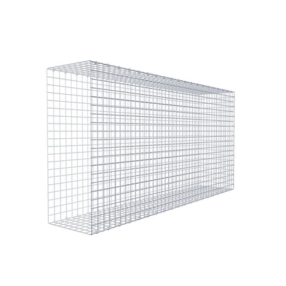 Gavión acoplable tipo 2 200 cm x 100 cm x 40 cm (L x A x P), malla 5 cm x 5 cm, anillo en C