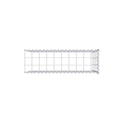 Gabião tipo 4 100 cm x 60 cm x 30 cm (C x A x P), malhagem 10 cm x 10 cm, espiral