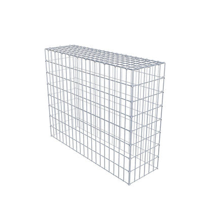 Gavión complementario de tipo 3 100 cm x 80 cm x 30 cm (L x A x P), malla 5 cm x 10 cm, anillo en C