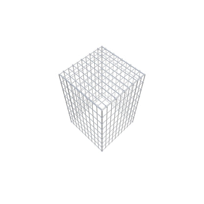 Pile aggiuntivo tipo 3 80 cm x 50 cm x 50 cm (L x H x P), maglia 5 cm x 10 cm, anello a C