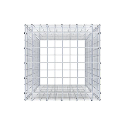 Gabião Tipo 3 100 cm x 50 cm x 50 cm (C x A x P), malhagem 5 cm x 5 cm, anel C
