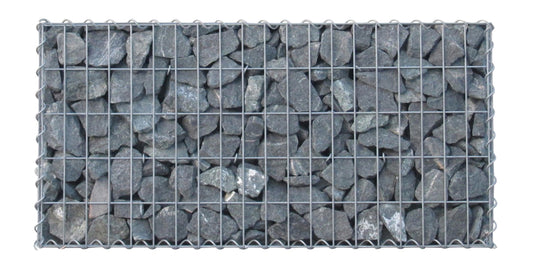Gabião 100 cm x 60 cm x 40 cm (C x A x P), malhagem 5 cm x 10 cm, espiral